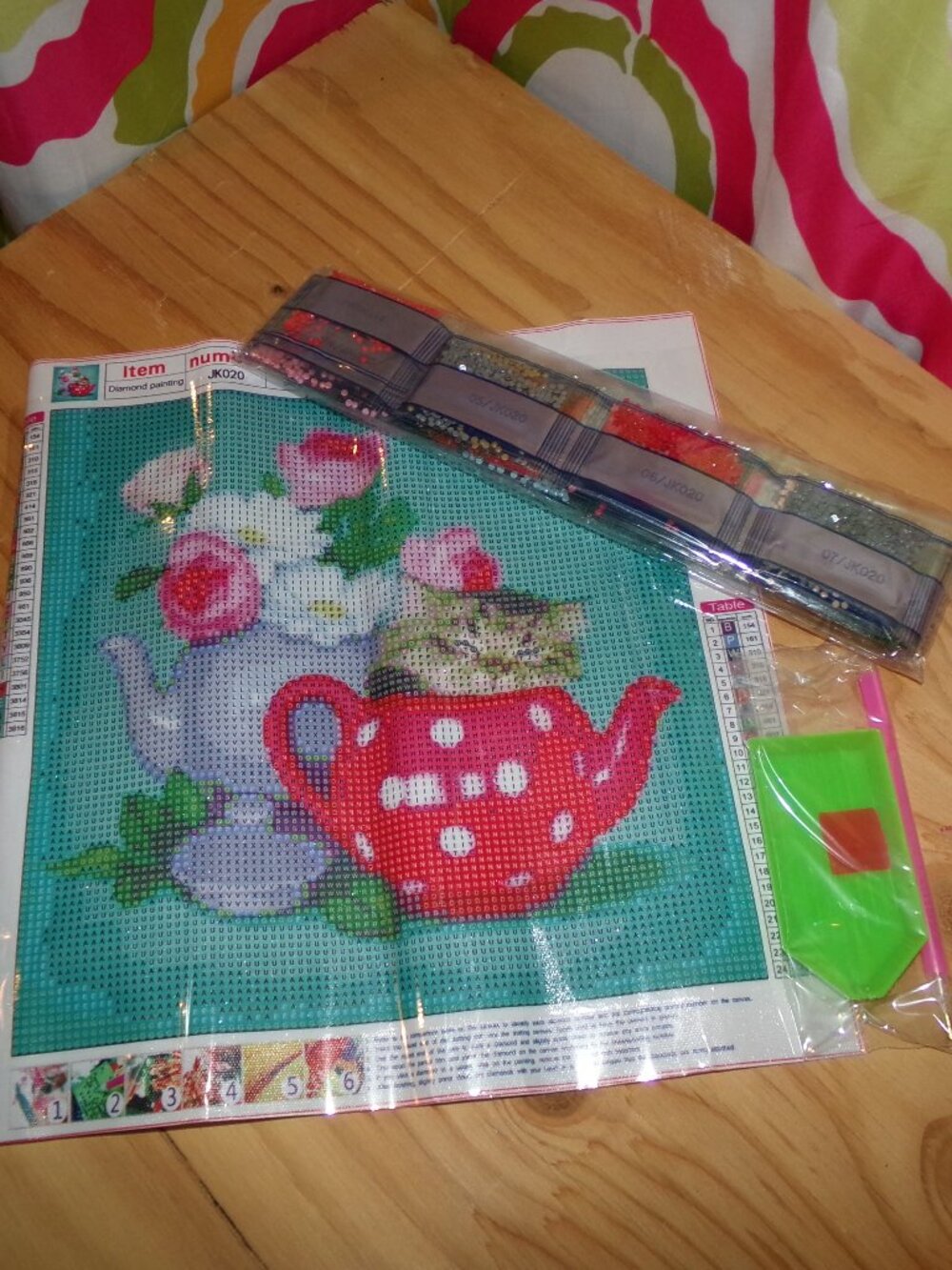 **Moving Sale** Camoyai Diamond Dots NWOT 3D Teapots Kit